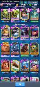 Conta de clash 10 anos muito boa. - Clash Royale