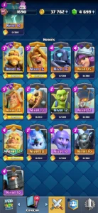 Conta de clash 10 anos muito boa. - Clash Royale