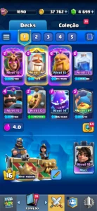 Conta de clash 10 anos muito boa. - Clash Royale