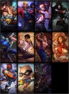 Conta b2 / 11 skins / 29 campeões / 9 páginas de runa - League of Legends LOL