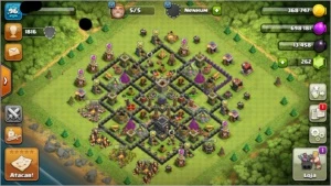 Conta Clash CV9 - Clash of Clans