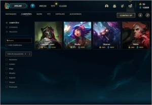 conta diamante 1 lol - League of Legends