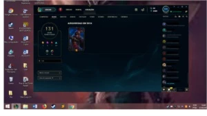 CONTA LEAGUE OF LEGENDS 131 SKINS GOLD 1 LOL