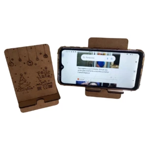 Kit 10 suporte porta celular personalizado, feito em MDF - Artesanato e Personalizados