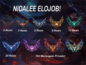 Elojob Nidalee! Challenger boosters! - League of Legends LOL