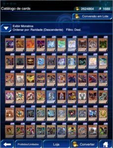 Conta YuGiOh Duel Links Jogado antes do lançamento XYZ - Outros