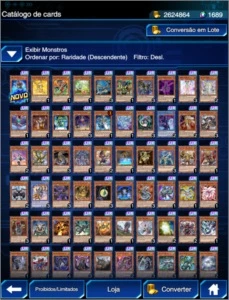 Conta YuGiOh Duel Links Jogado antes do lançamento XYZ - Outros