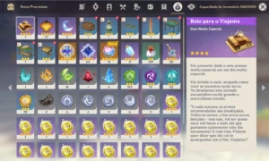 Conta Genshin End Game AR58 com 12 personagens 5* - Genshin Impact