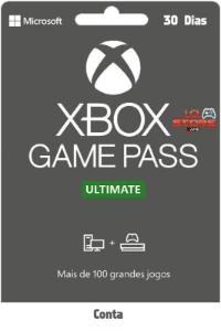 Xbox Gamepass Ultimate Mensal - conta compartilhada - Gift Cards