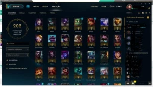 Conta gold 1, 36 skins, 89 champs, mmr plat 5. - League of Legends LOL