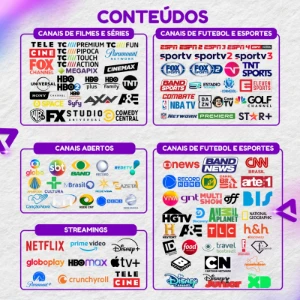 [Libere Todos Os Canais] - Iptv Streaming (O Melhor Servidor - Assinaturas e Premium