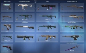 Conta Valorant várias skins
