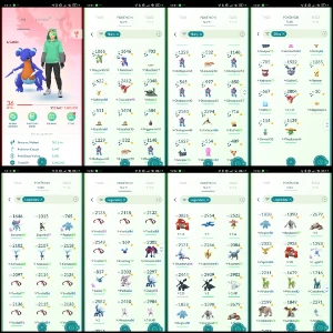 Conta PTC | lvl 36 | 47 lendários | 29 shiny | C016 - Pokemon GO