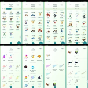 Conta PTC | lvl 36 | 47 lendários | 29 shiny | C016 - Pokemon GO