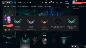 Conta League Of Legends Platina LOL