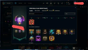 Conta League Of Legends Platina LOL