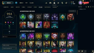 Conta League Of Legends Platina LOL