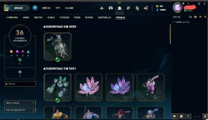 Conta League Of Legends Platina LOL