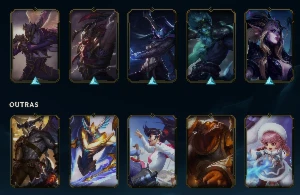 Conta League of Legends Full Acesso - 146 Champs e 136 Skins LOL