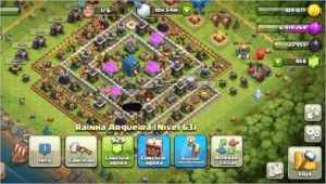 CV 12 quase full 6 construtores, bem upado runas - Clash of Clans