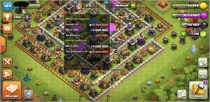 CV 12 quase full 6 construtores, bem upado runas - Clash of Clans