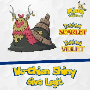 Wo-Chien Shiny 6IVs LEGÍTIMO - Pokemon Scarlet & Violet - Outros