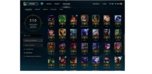 Conta de Legue of Legends ouro 5 - League of Legends LOL