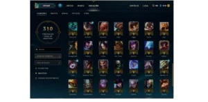 Conta de Legue of Legends ouro 5 - League of Legends LOL