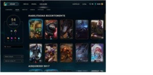 Conta de Legue of Legends ouro 5 - League of Legends LOL