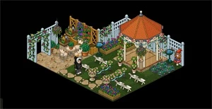 Packs Casório no Jardim e Dia de Pesca Habbo