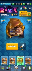 Conta Clash Royale