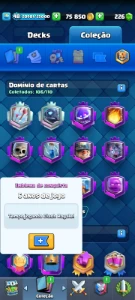 Conta Clash Royale