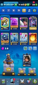 Conta Clash Royale