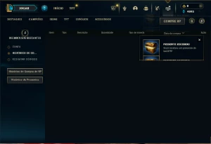 Unranked lv 23 com TODOS os champs e 5 Skins + 1 Fragmento - League of Legends LOL