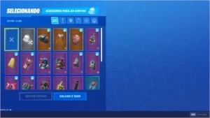 Conta Fortnite com skins top de loja.