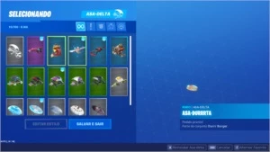 Conta Fortnite com skins top de loja.