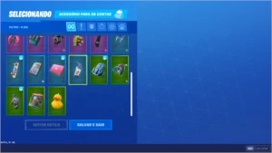 Conta Fortnite com skins top de loja.