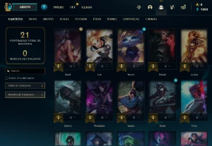 Conta FERRO 4 | -2 PDL - LOL (league of legends) ELOMOON