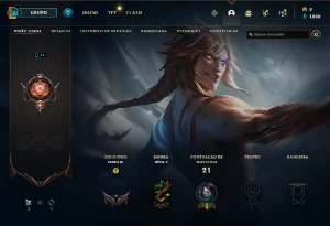 Conta FERRO 4 | -2 PDL - LOL (league of legends) ELOMOON