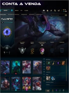 Conta Lol rara por um bom preco - League of Legends