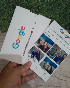 Arquivo Digital Cliente Cartão Google Edição De Fotos - Outros