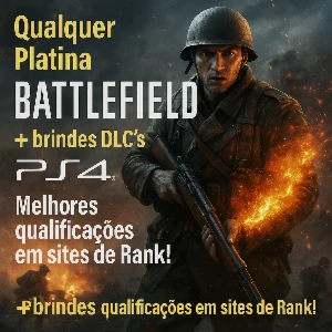 BattleField - Platinas (PS4) + DLC'S de brinde! - Others