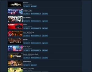 Conta Steam VAC no cs (vendendo os jogos)