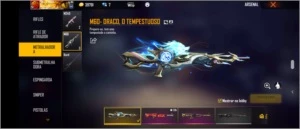 Conta free fire antiga e gemada