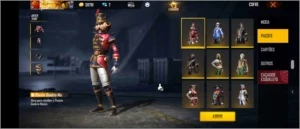 Conta free fire antiga e gemada