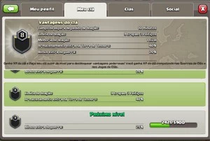 Cv 9 full e clã nível 8 - Clash of Clans