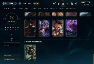 Conta lol / GM 73% winrate / full dados - League of Legends