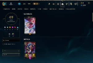 Conta League of Legends 49 Skins de 2018 LOL