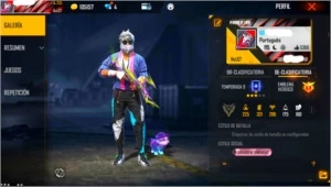 Conta gemada com primeiro passe e angelicais - Free Fire