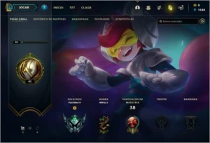PROMOÇÃO CONTA PLATINA LOL BARATO - League of Legends